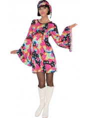 GO GO Girl Costume Hippie Costume - Women 60s Costumes